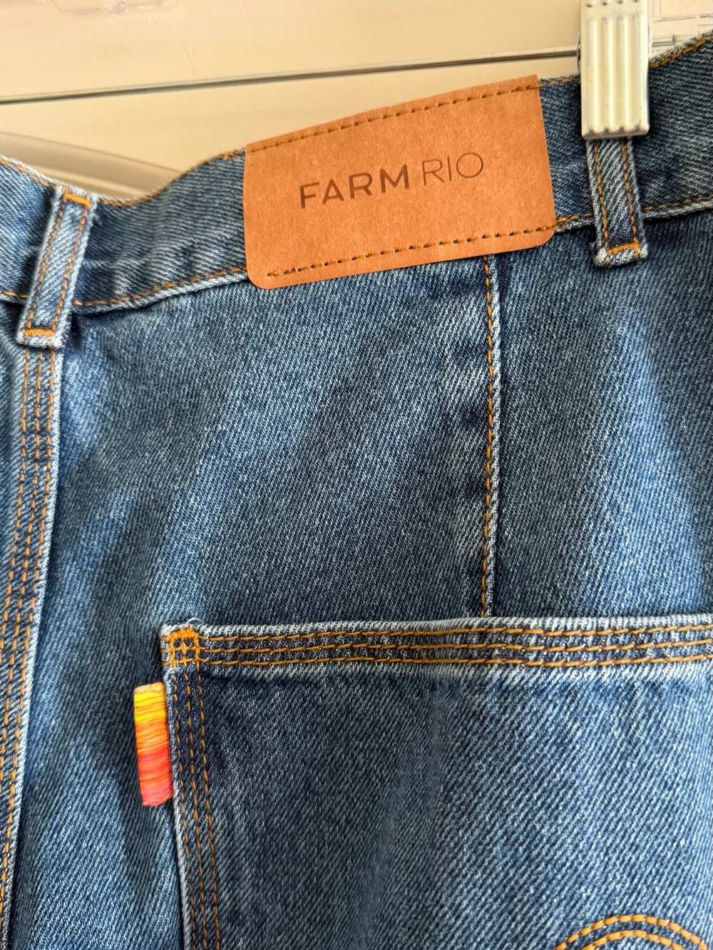 Farm Rio Wide Leg Jean - Picture 3 of 10